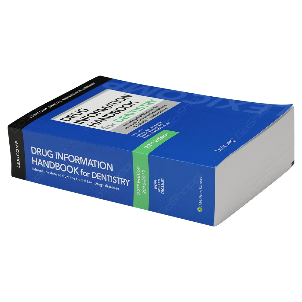 Drug Information Handbook For Dentistry 22nd Edition