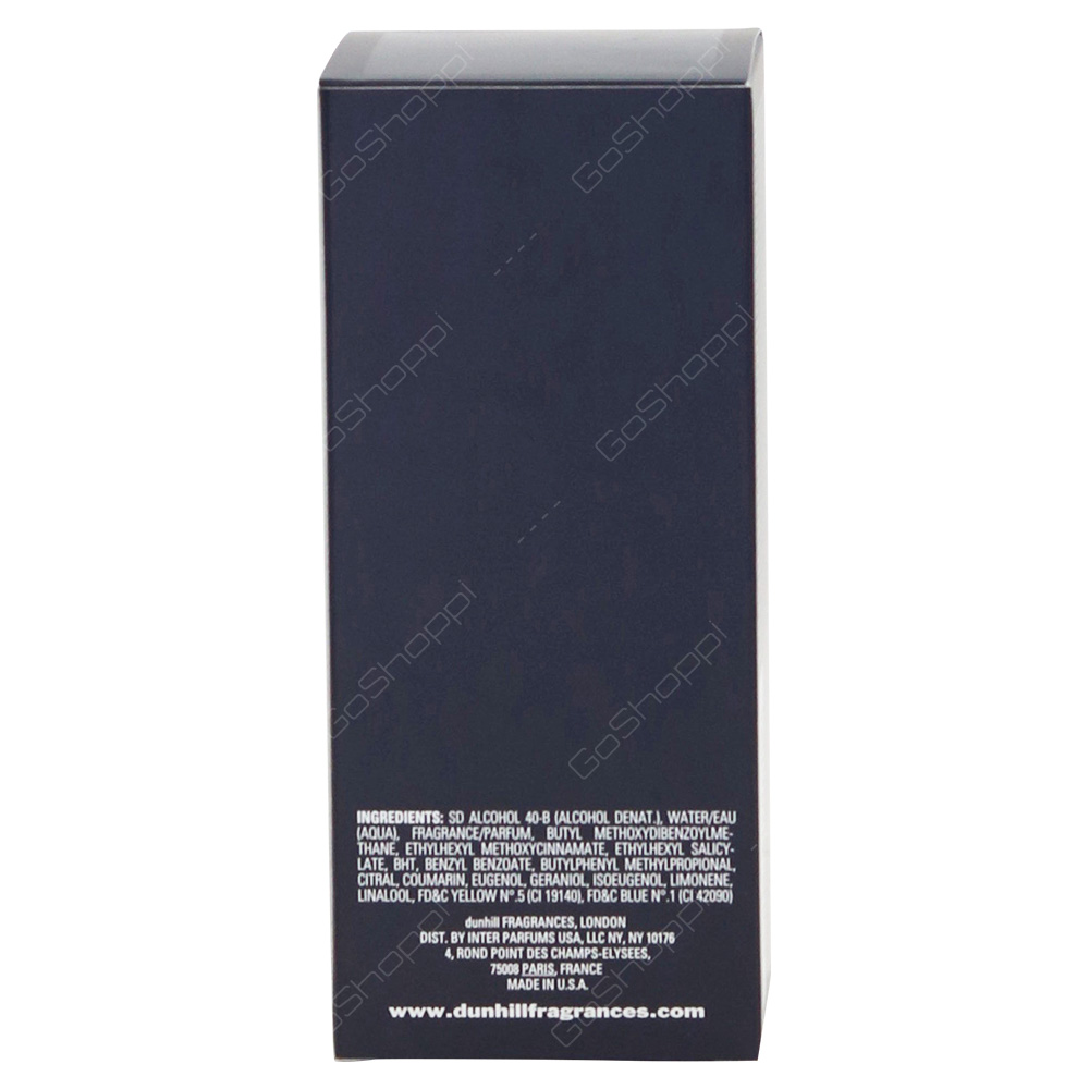 Dunhill Black Edition For Men Eau De Toilette 100ml
