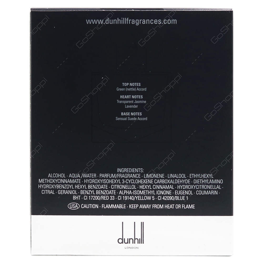 Dunhill Black For Men Eau De Toilette 100ml
