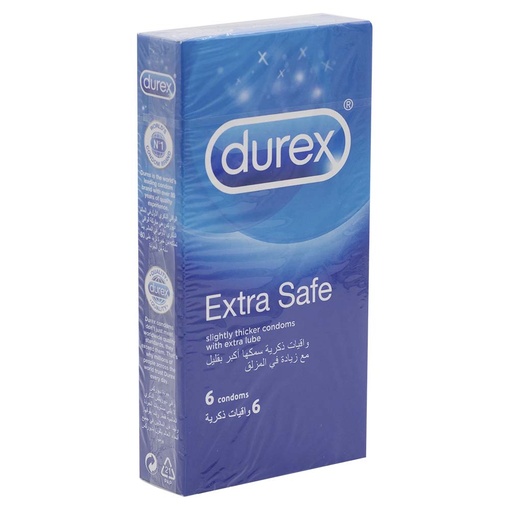 Durex Extra Safe Condoms 6pcs