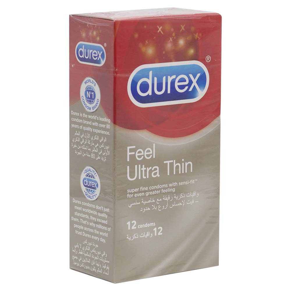 Durex Feel Ultra Thin Condom 12pcs