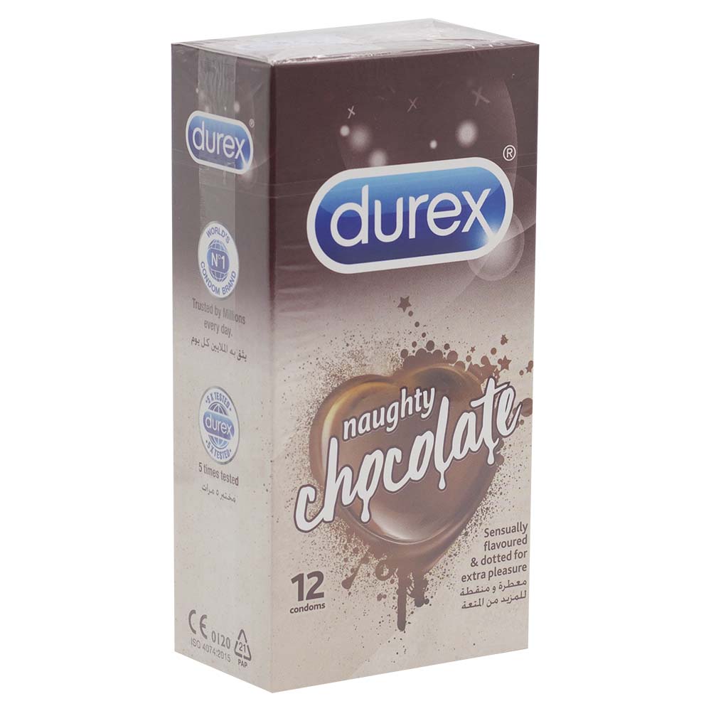 Durex Naughty Chocolate Condoms 12pcs