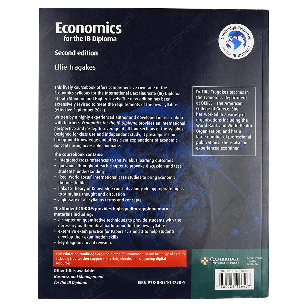 Economics For The IB Diploma Second Edition With CD
