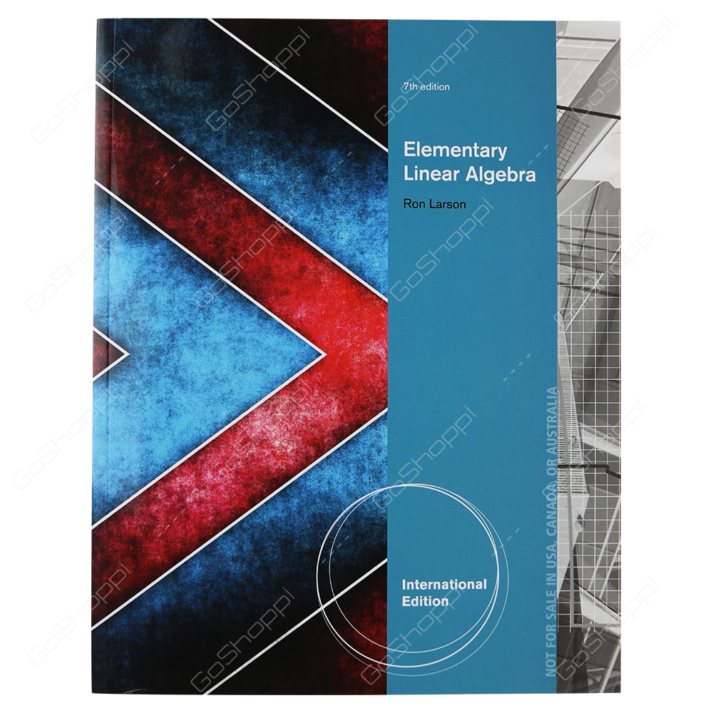Elementary Linear Algebra 7th Edition By Ron Larson