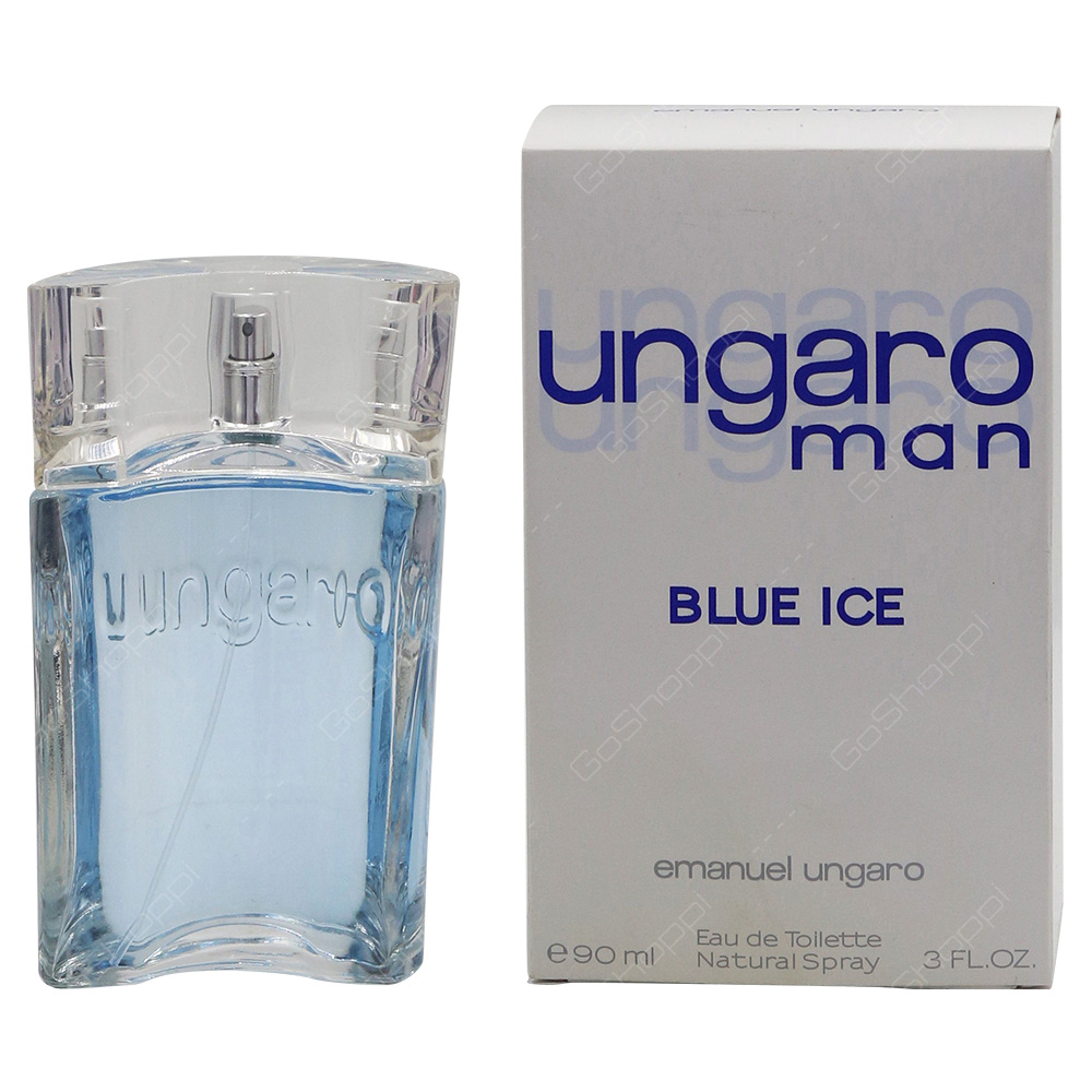 Emanuel Ungaro Blue Ice Man Eau De Toilette 90ml