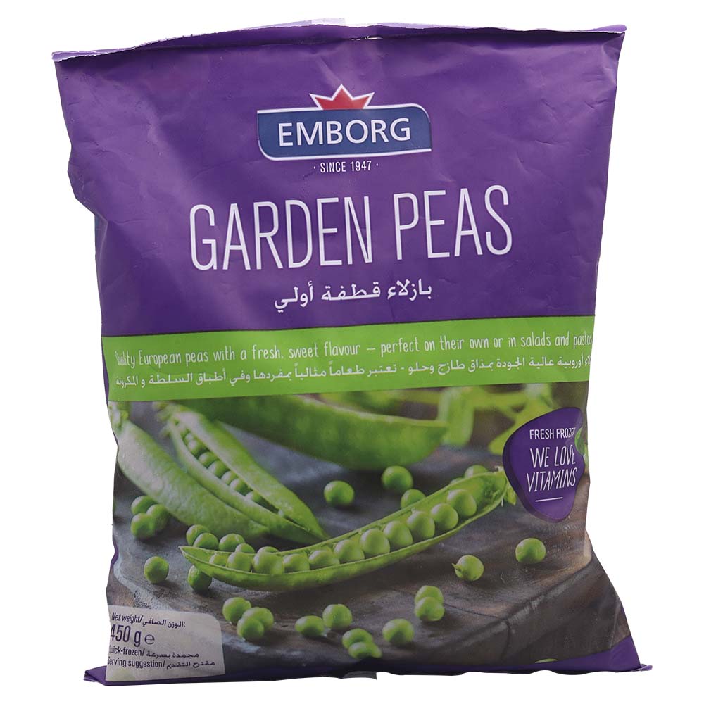 Emborg Garden Peas Frozen 450g