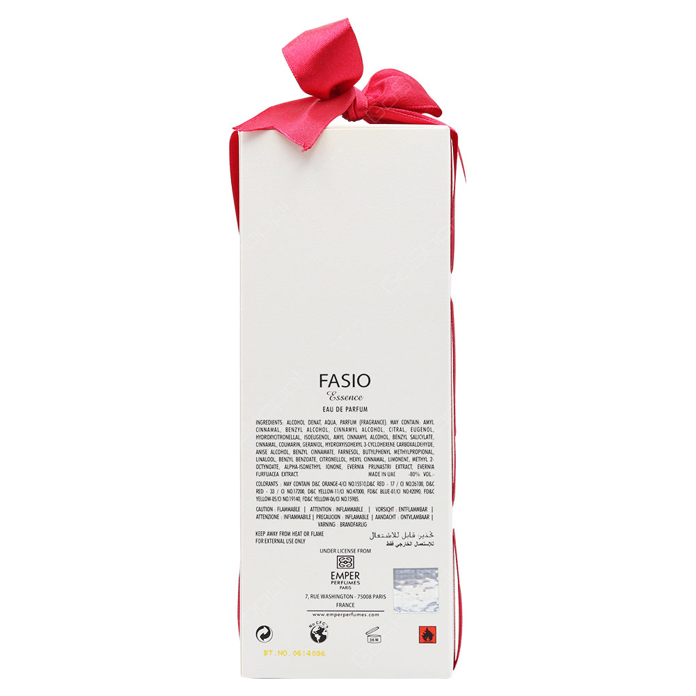 Emper Fasio Essence Pour Femme Eau De Parfum 100ml