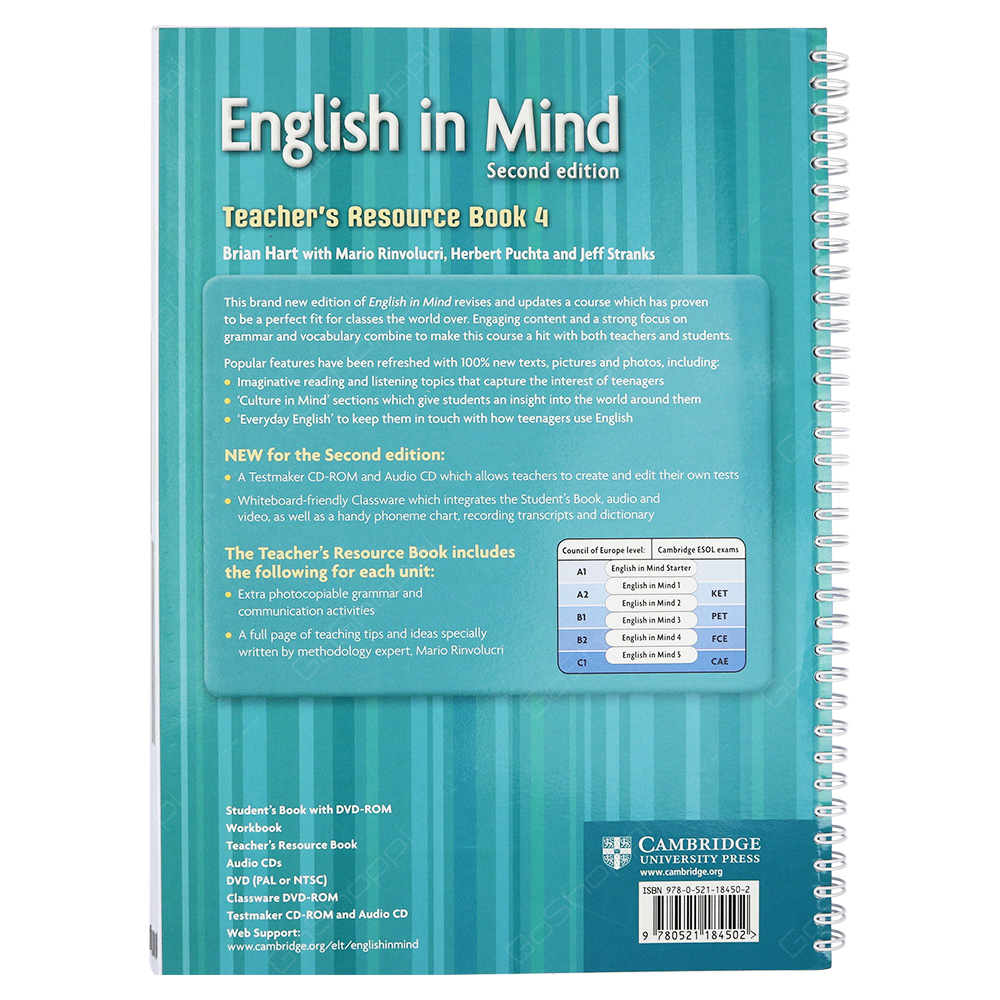 English In Mind 2nd Edition - Teacher