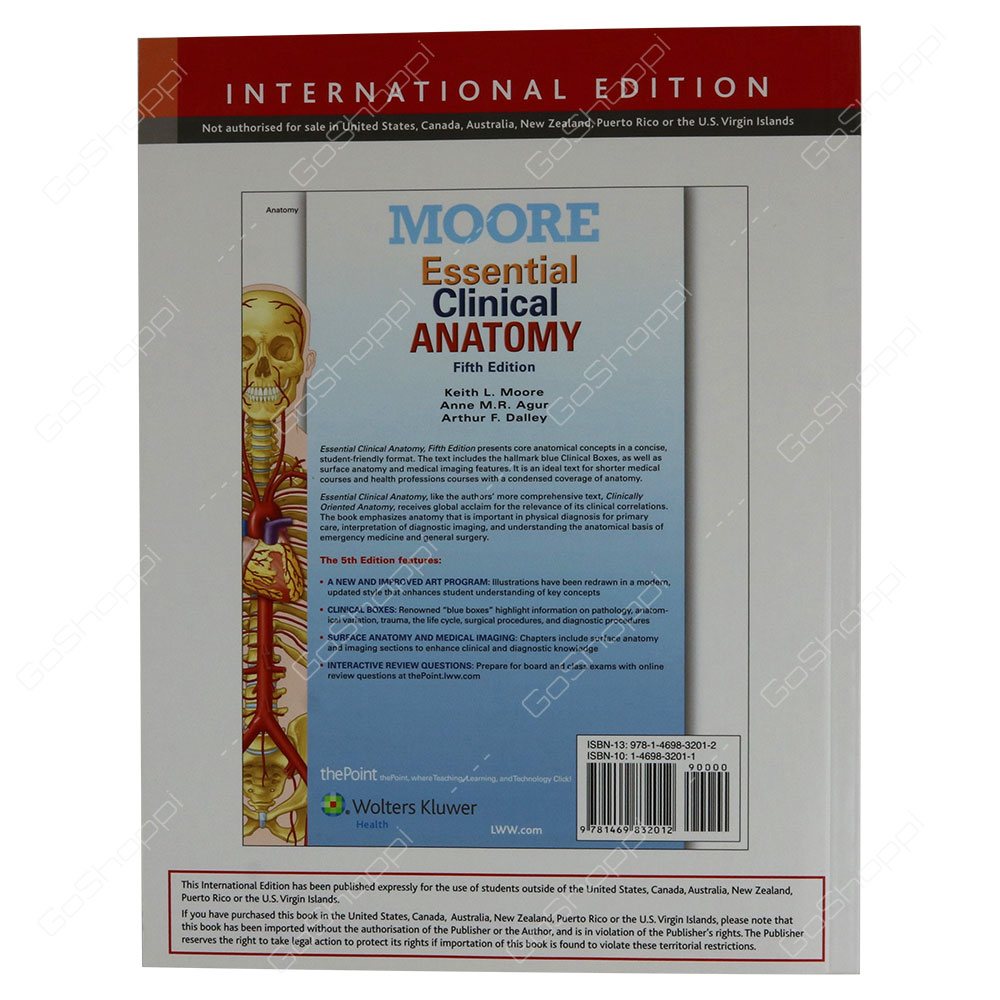 Essential Clinical Anatomy By Keith L. Moore