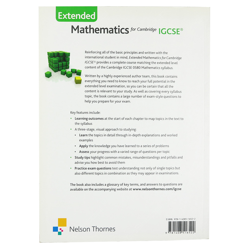 Essential Mathematics For Cambridge IGCSE Extended