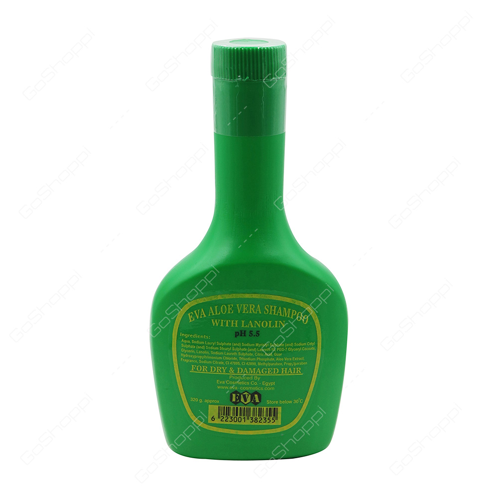 Eva Aloe Vera Shampoo with Lanolin 320 g
