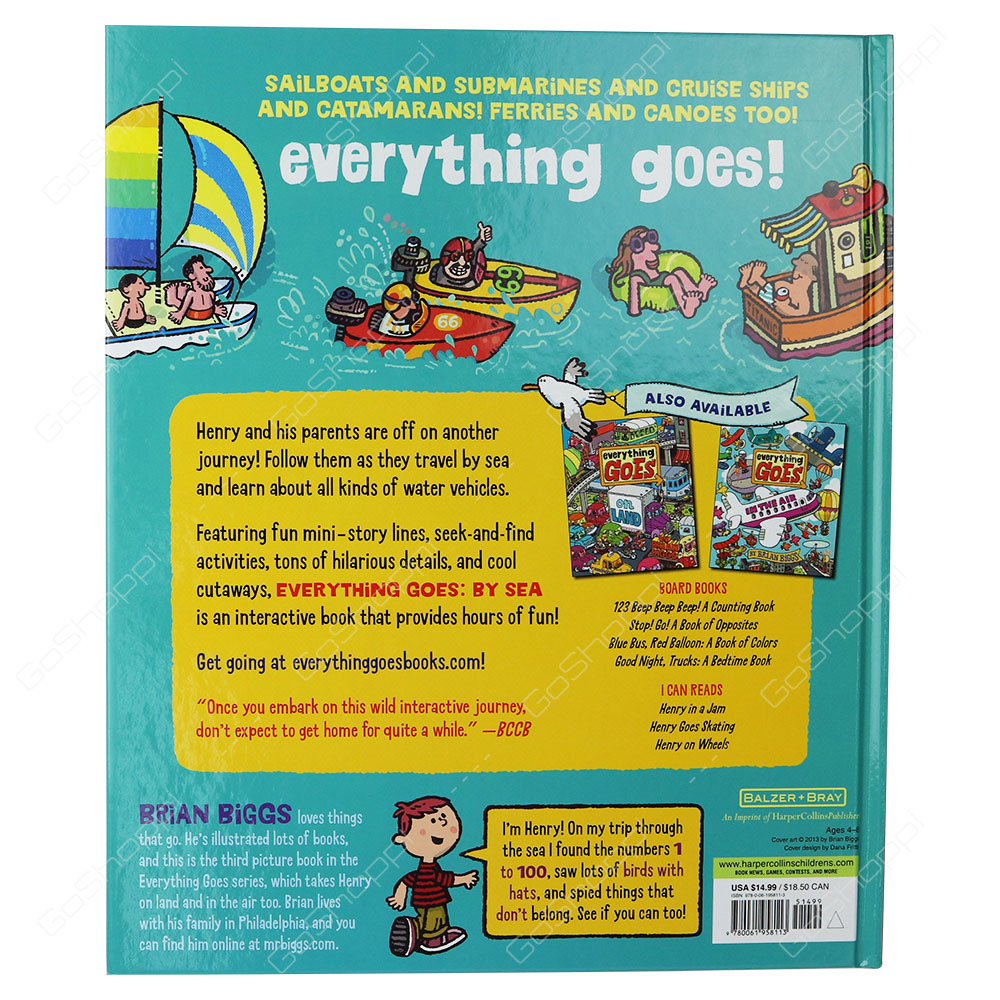 Everything Goes By Sea By Brian Biggs