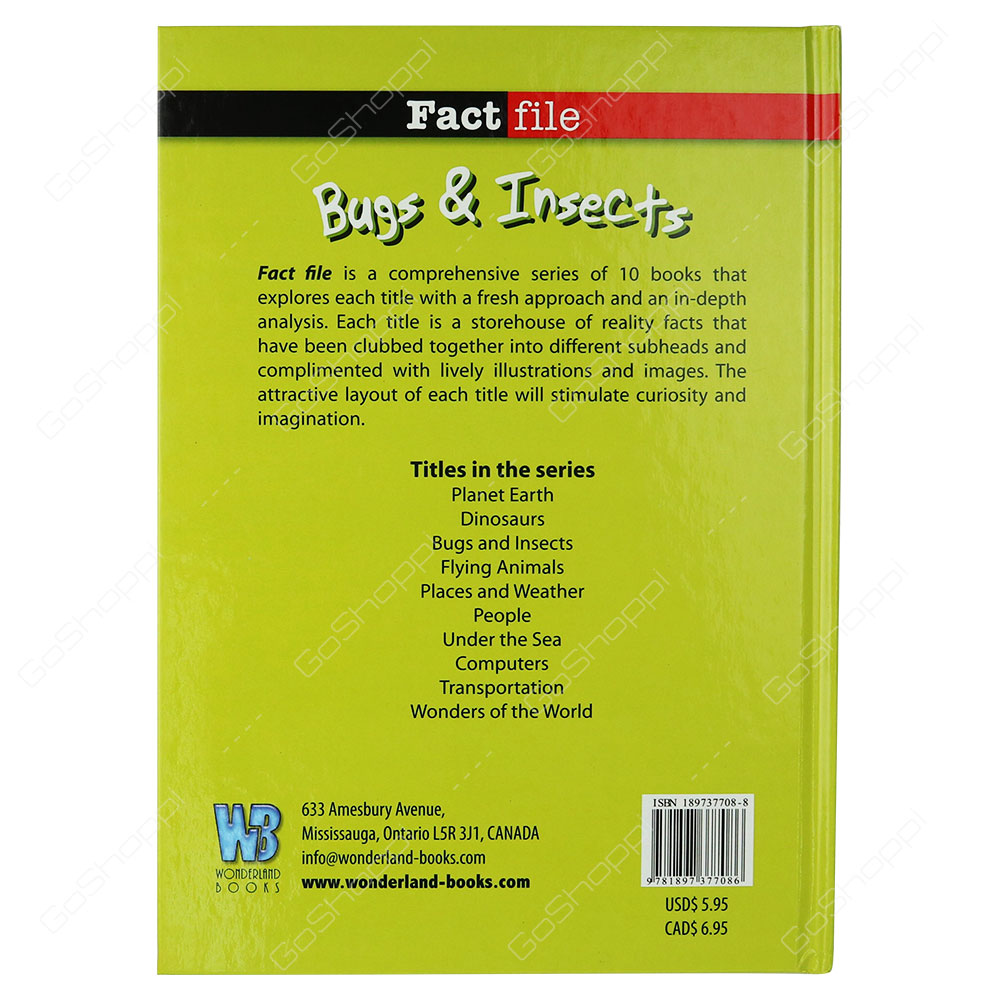 Fact File - Bugs And Insects