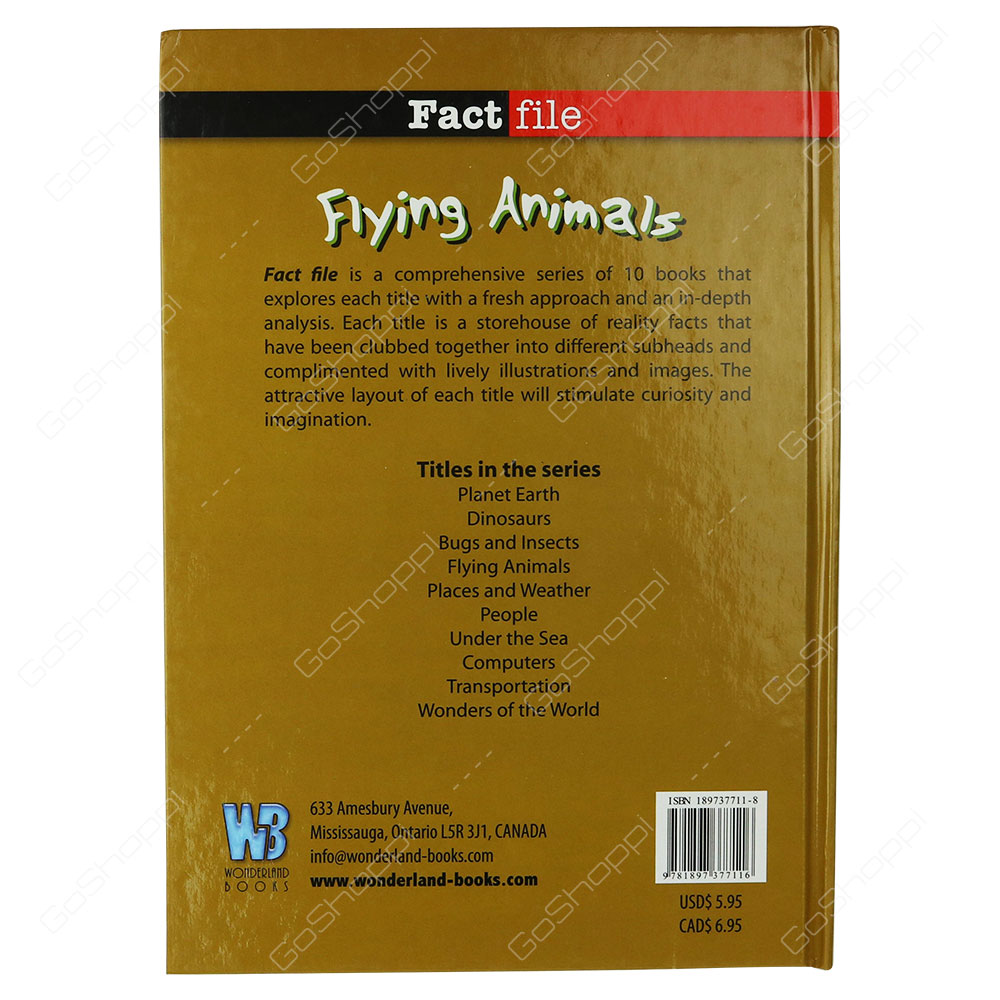 Fact File - Fyling Animals
