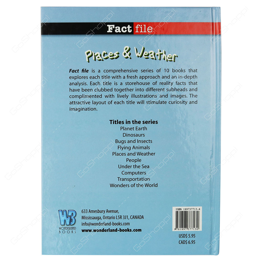 Fact File - Places And Weather