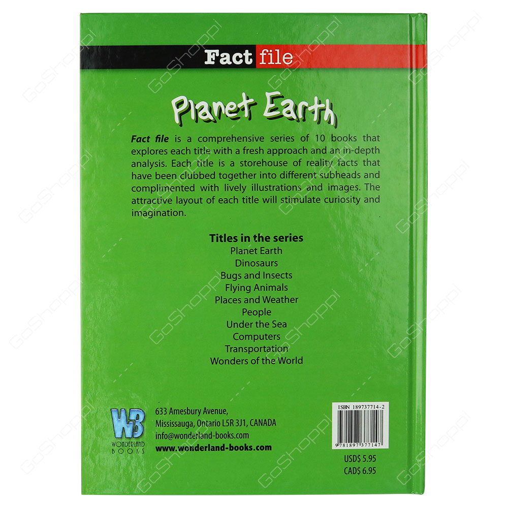 Fact File - Planet Earth