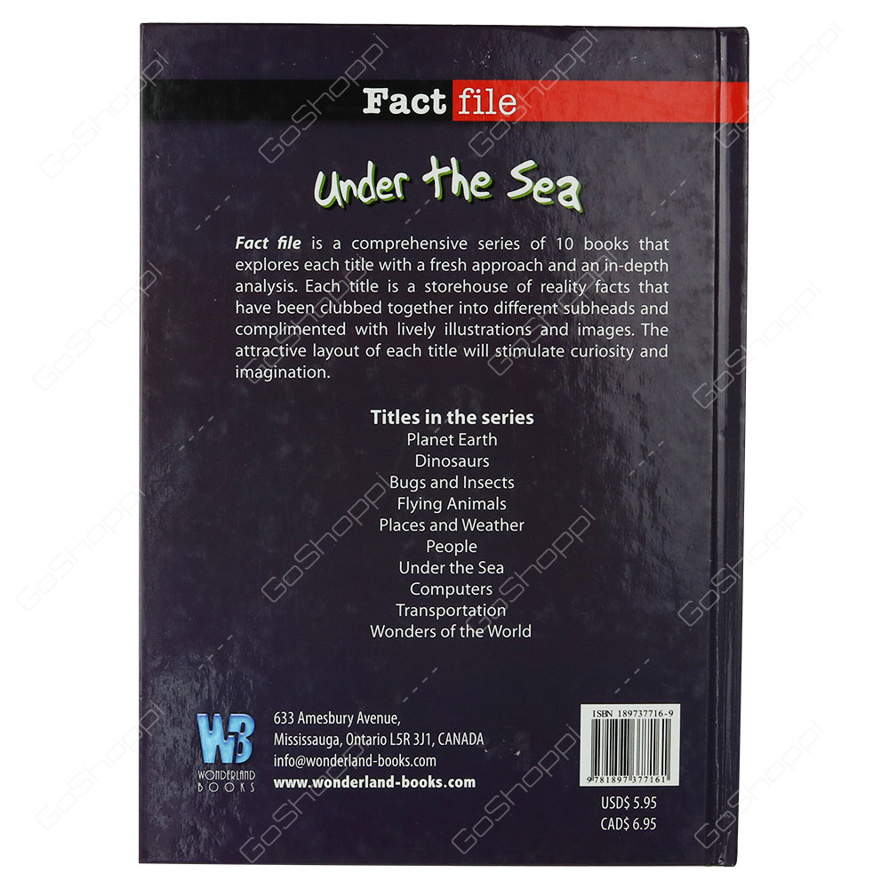 Fact File - Under The Sea