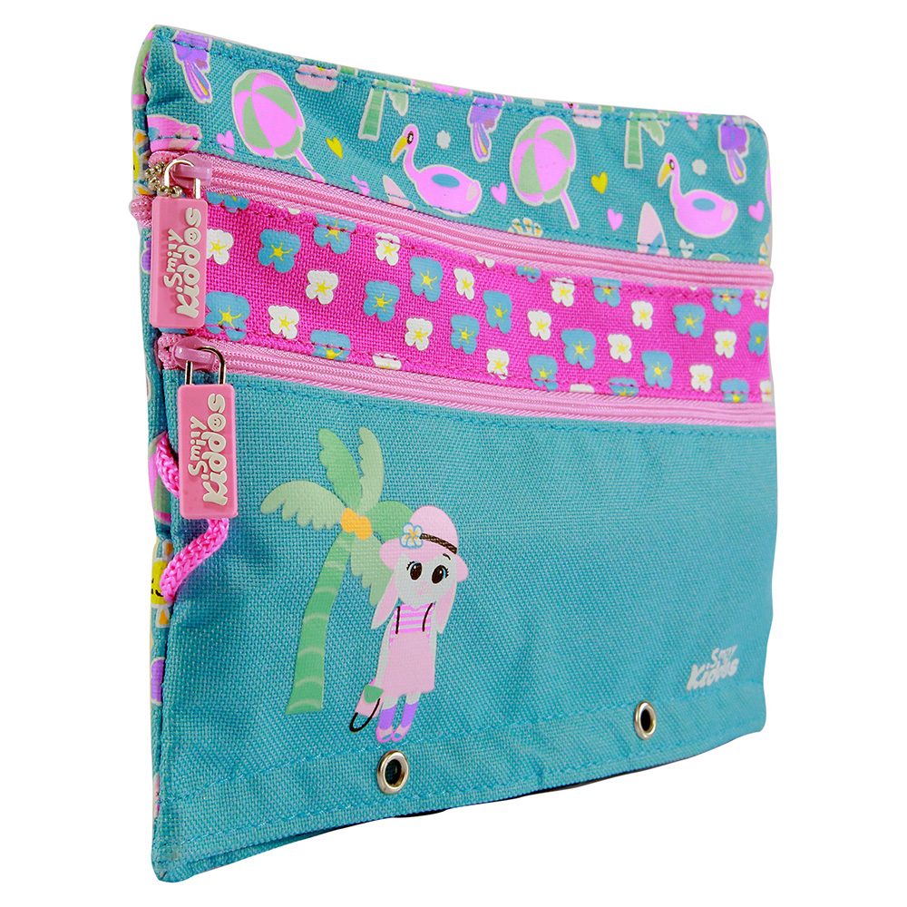 Fancy A5 Pencil Case Blue - Light Blue