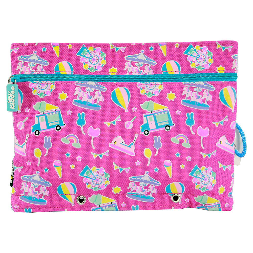 Fancy A5 Pencil Case Pink - Pink