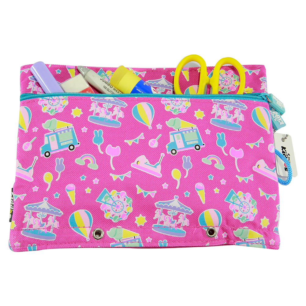 Fancy A5 Pencil Case Pink - Pink