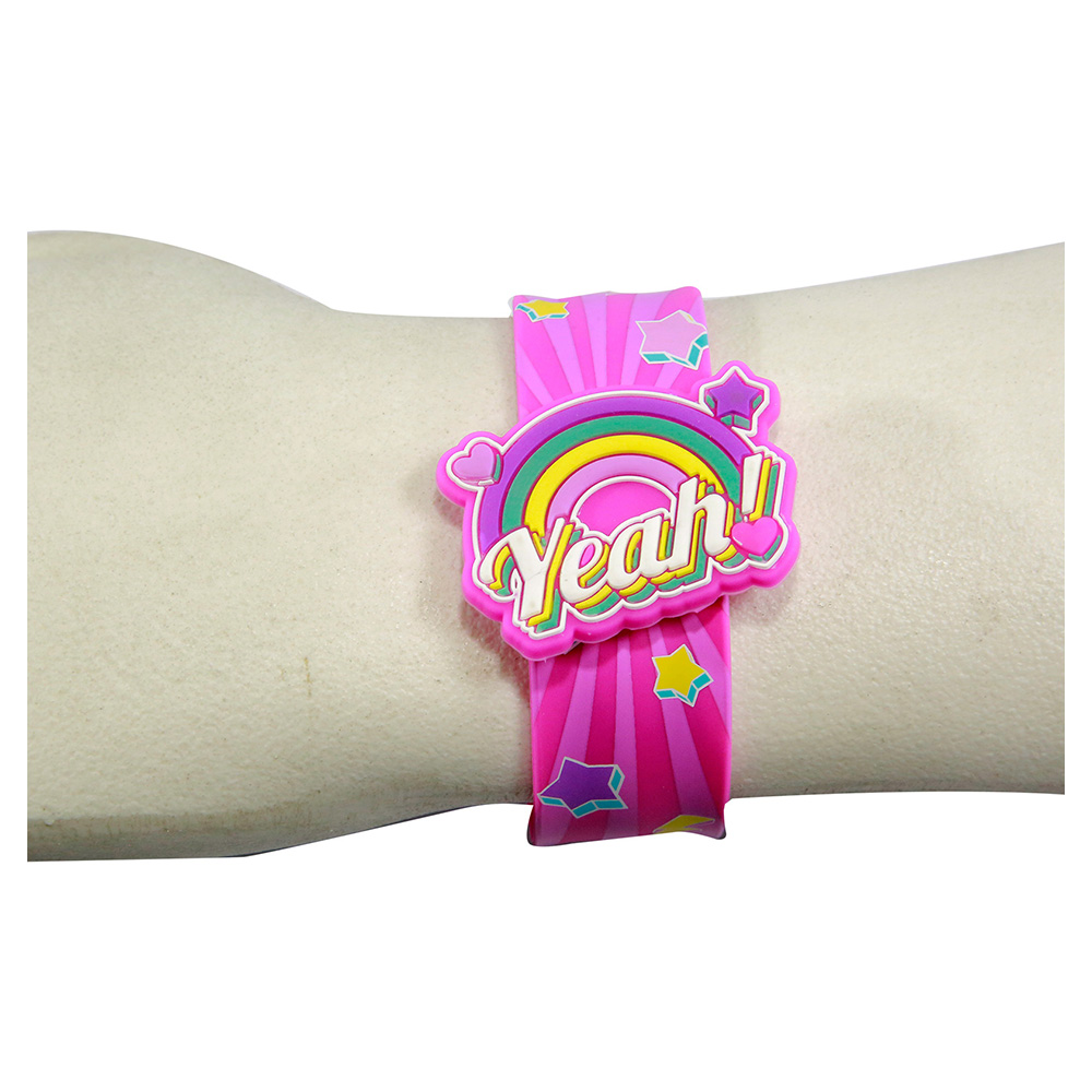 Fancy Scented Slapband - Pink