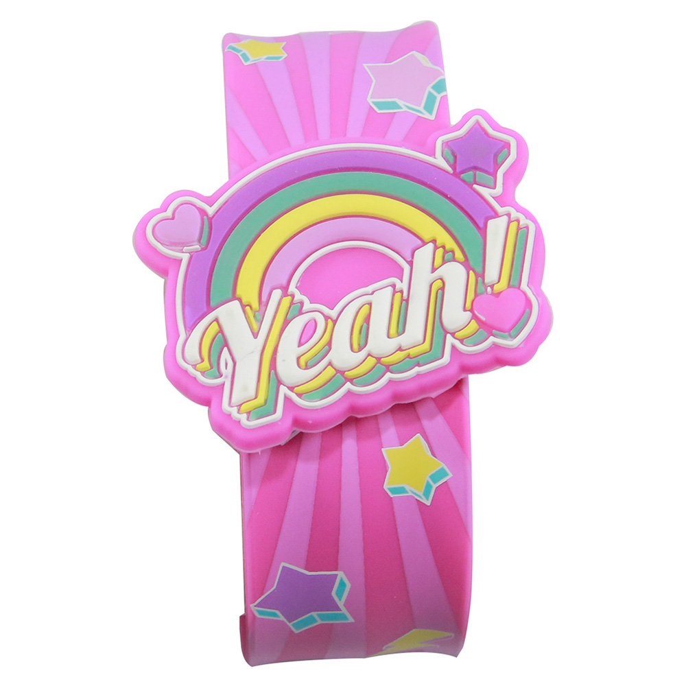 Fancy Scented Slapband - Pink