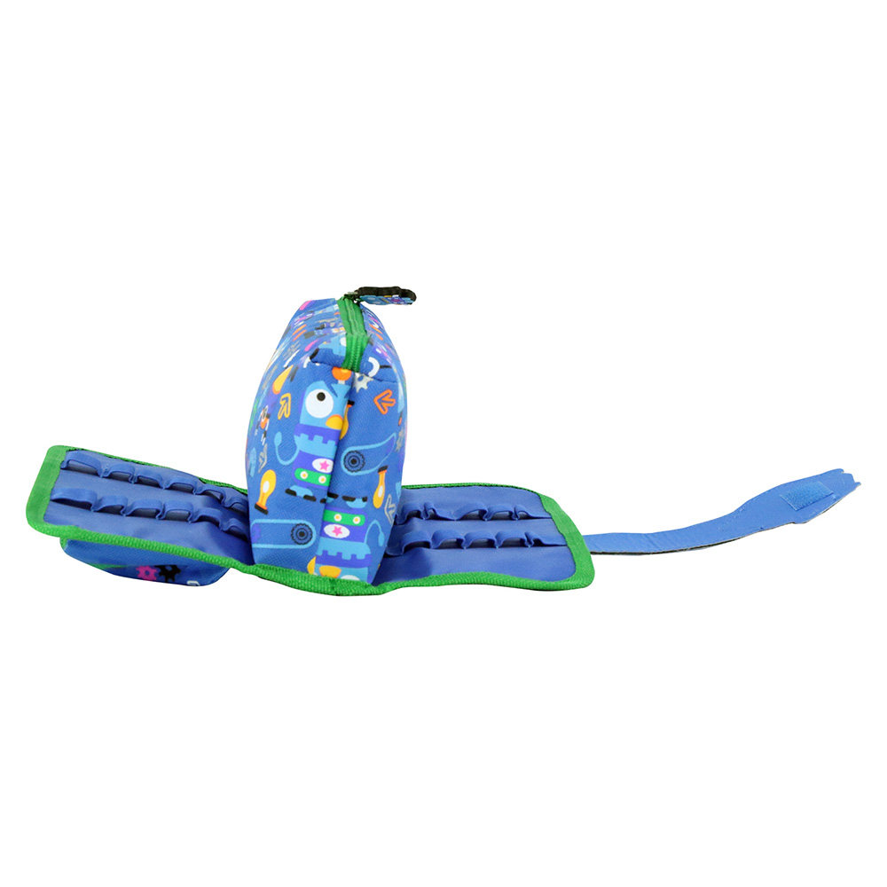 Fancy Strap Pencil Case - Blue