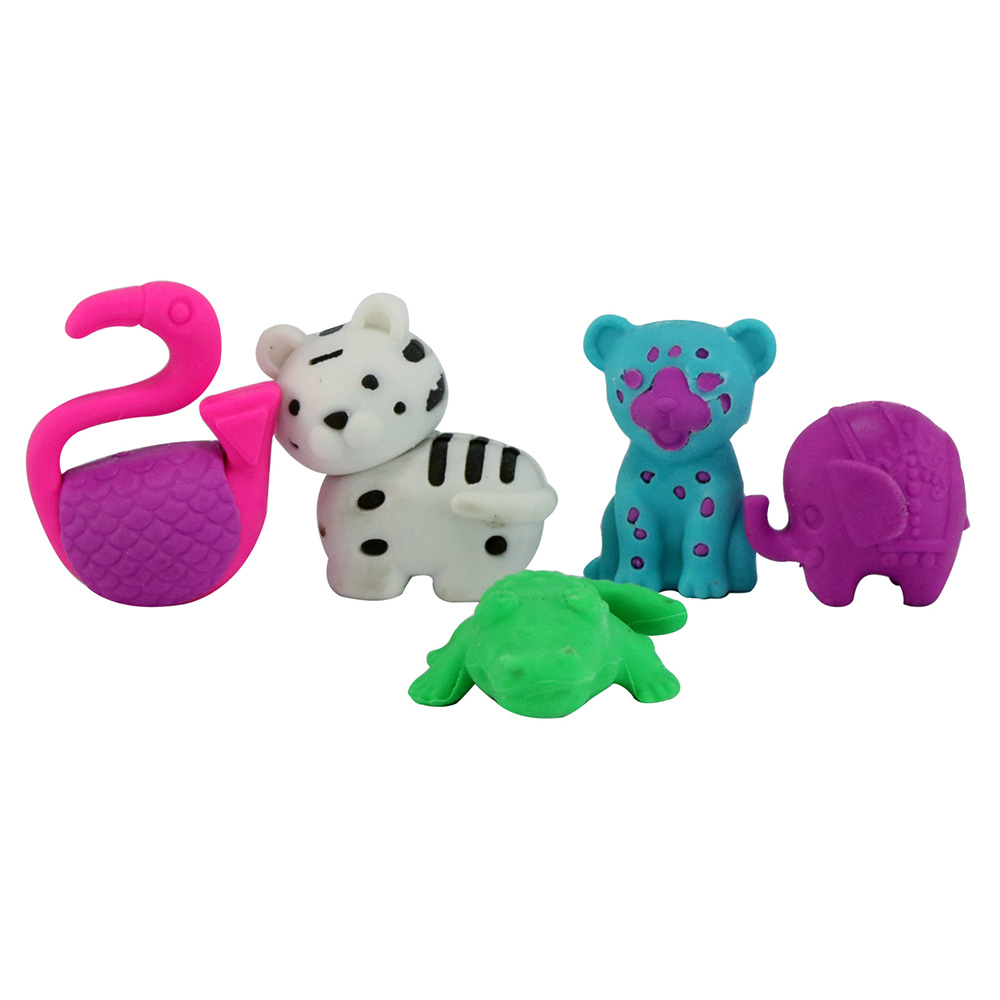Fancy Wild Eraser Set