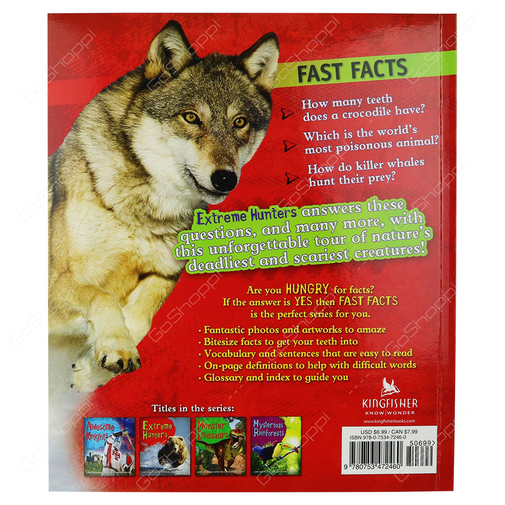 Fast Facts - Extreme Hunters By Kingfisher Books