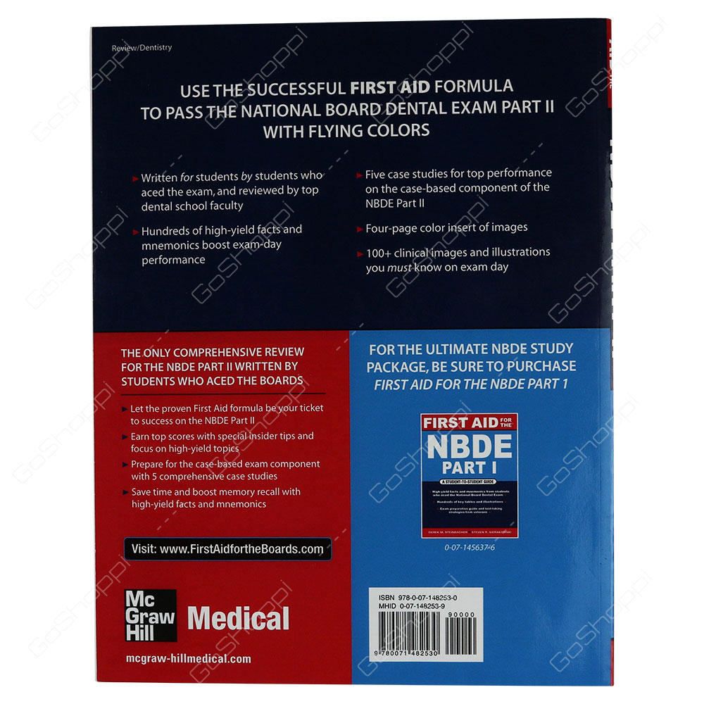 First Aid For The NBDE Part II By Jason E. Portnof