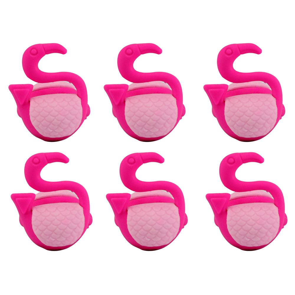 Flamingo Eraser Set