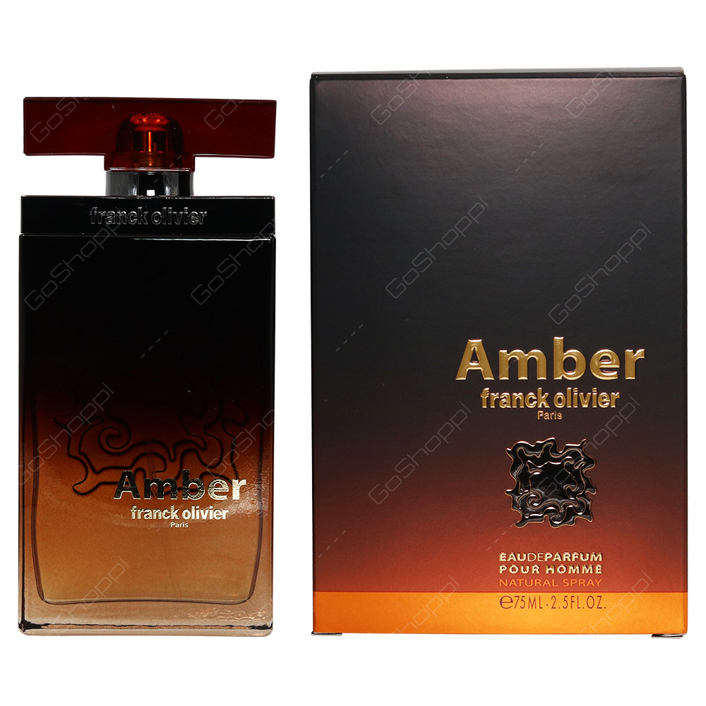 Frank Olivier Amber Pour Homme Eau De Parfum 75ml