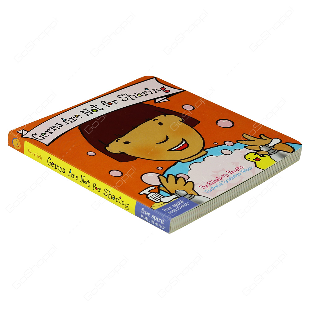 Germs Are Not For Sharing By Elizabeth Verdick