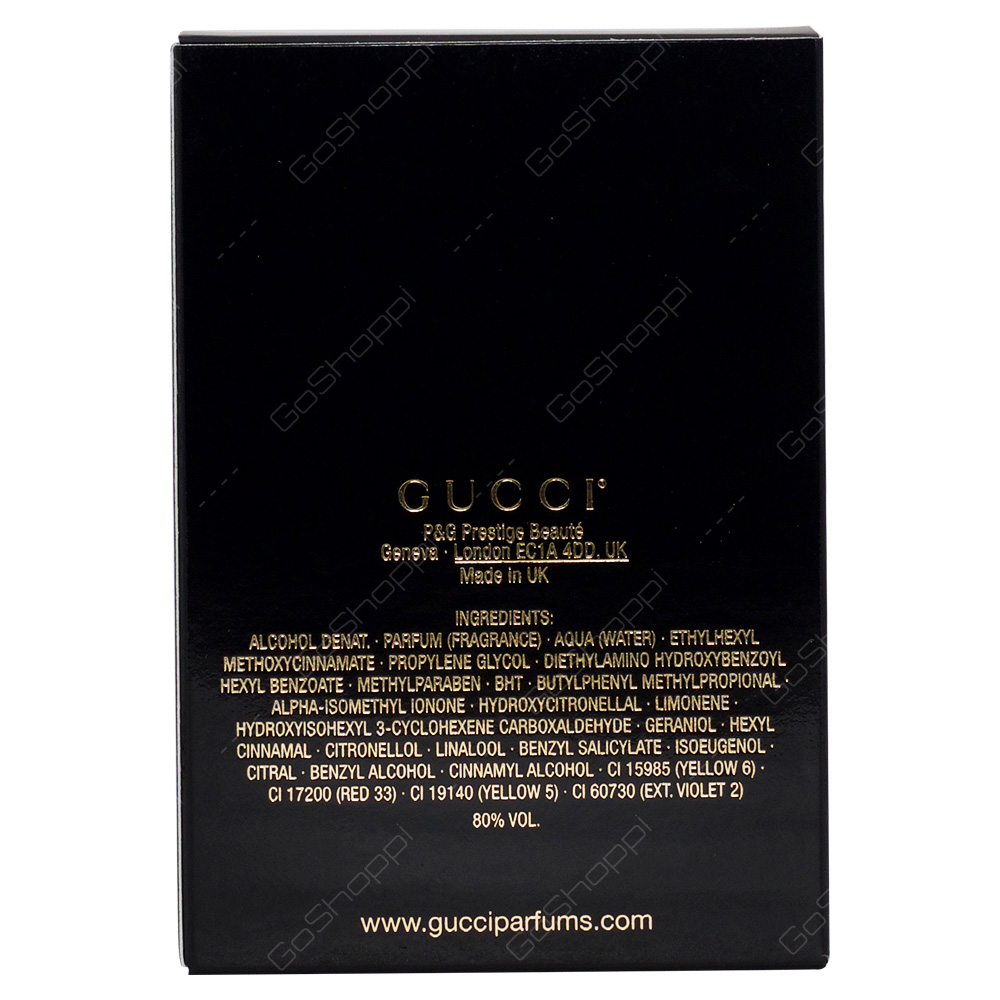 Gucci Guilty Black For Women Eau De Toilette 75ml