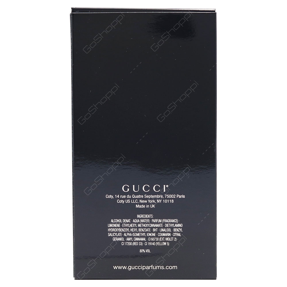 Gucci Guilty Black Pour Homme Eau De Toilette 90ml
