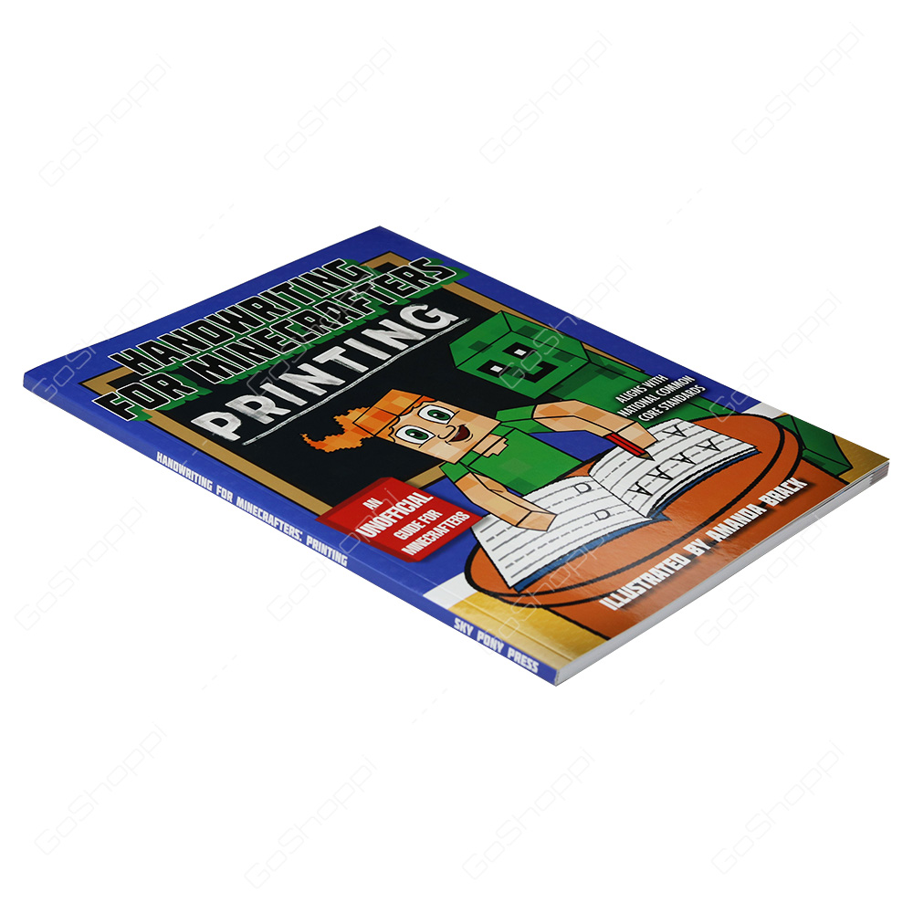 Handwriting For Minecrafters - Printing By Sky Pony