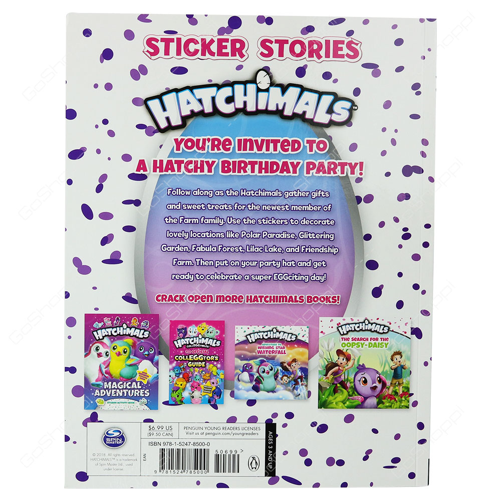 Hatchimals - A Hatchy Birthday Party Sticker Stories