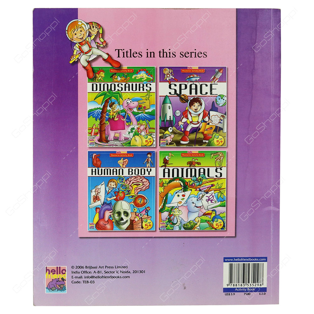Hello Friend - Thematic Activity Book Space Age 5+