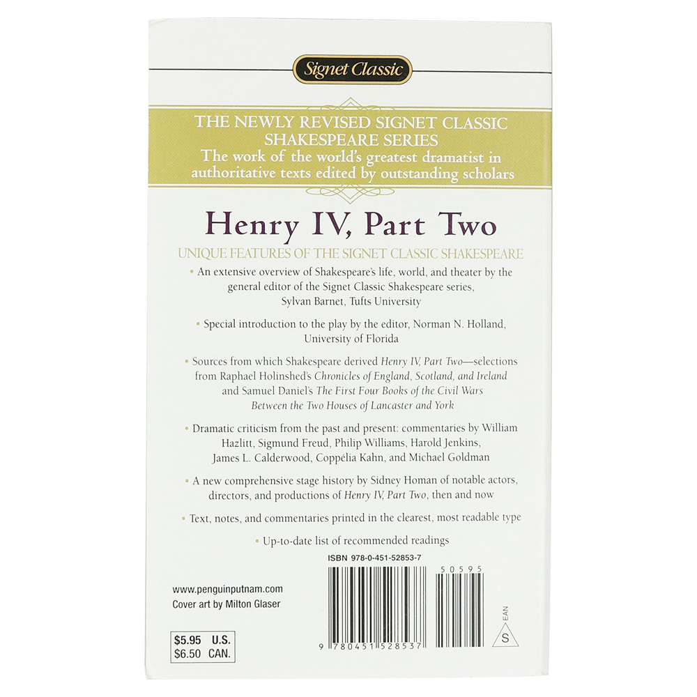 Henry IV Part II - Shakespeare - Signet Classics