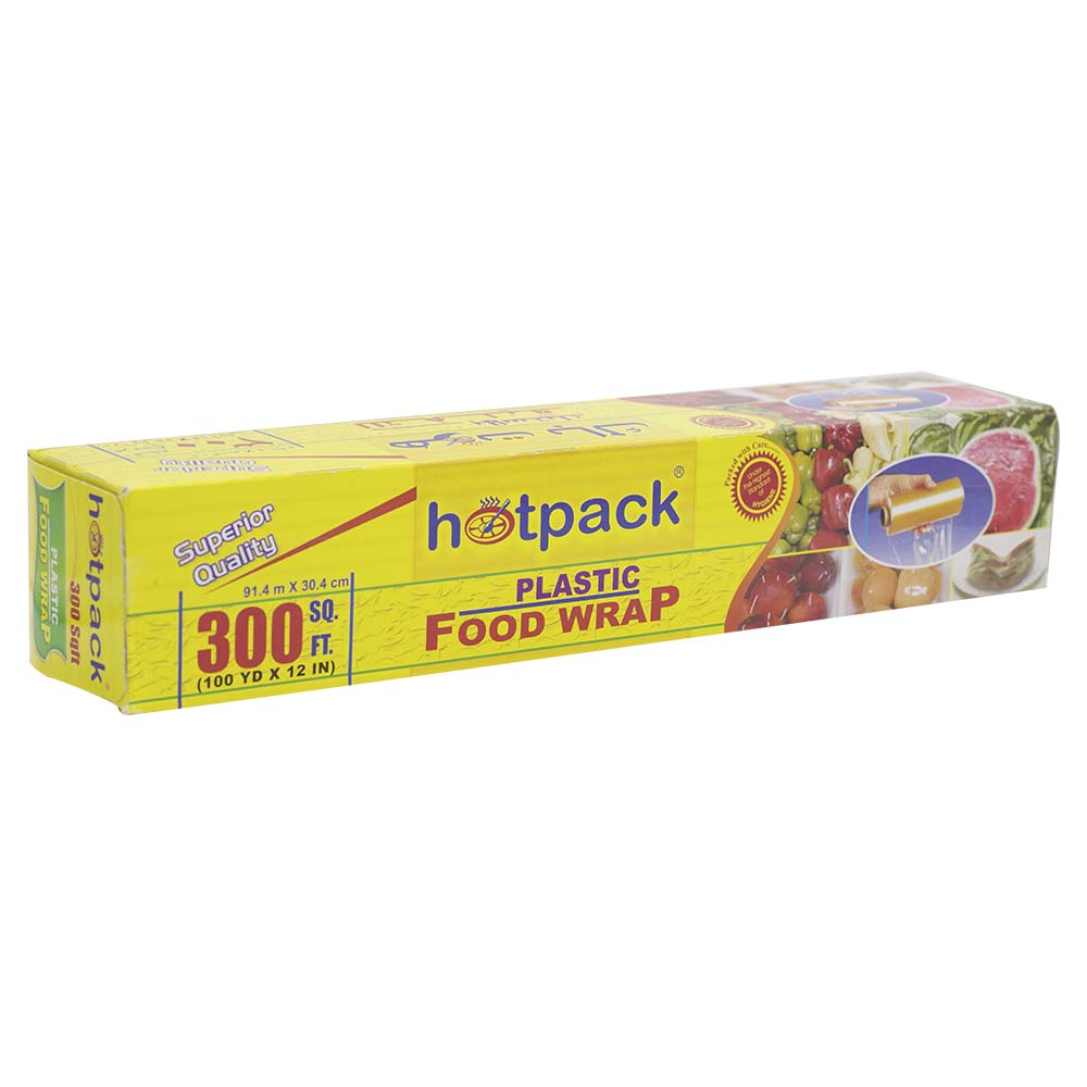 Hotpack Plastic Food Wrap 300Sq Ft
