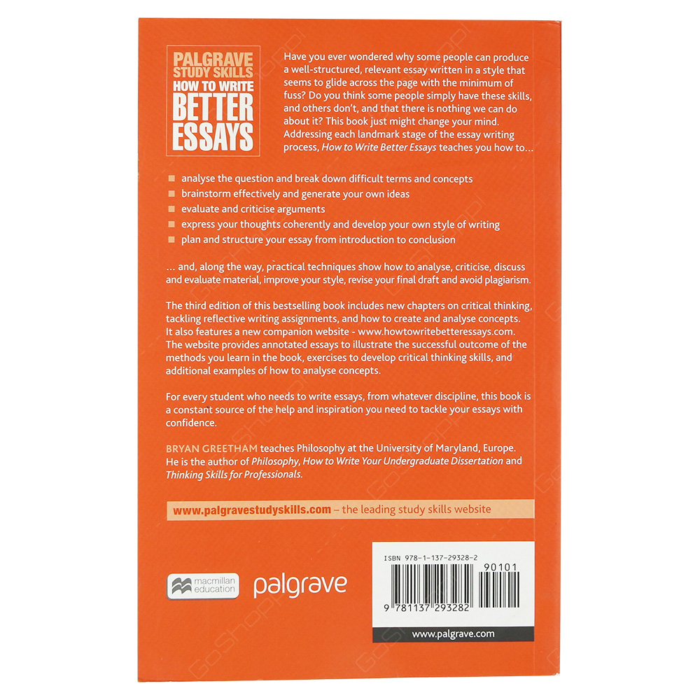 How to Write Better Essays 3rd Edition