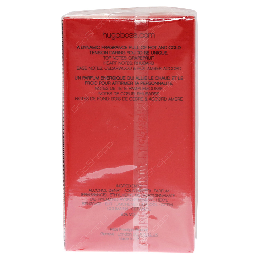 Hugo Boss Hugo Red For Men Eau De Toilette 125ml