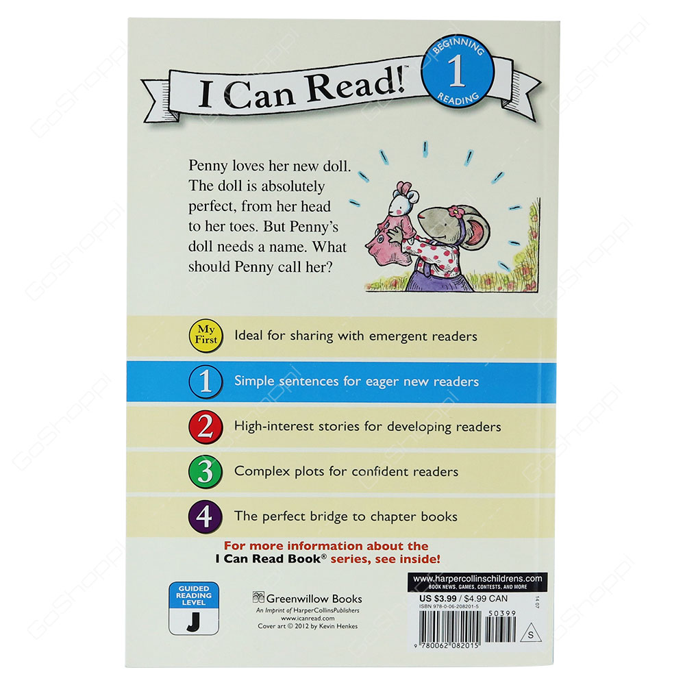I Can Read! Level 1 - Penny And Her Doll By Kevin Henkes