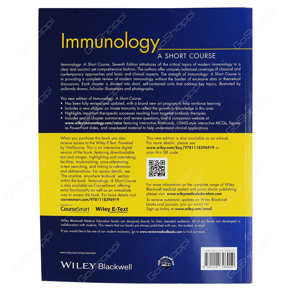 Immunology A Short Course By Richard Coico