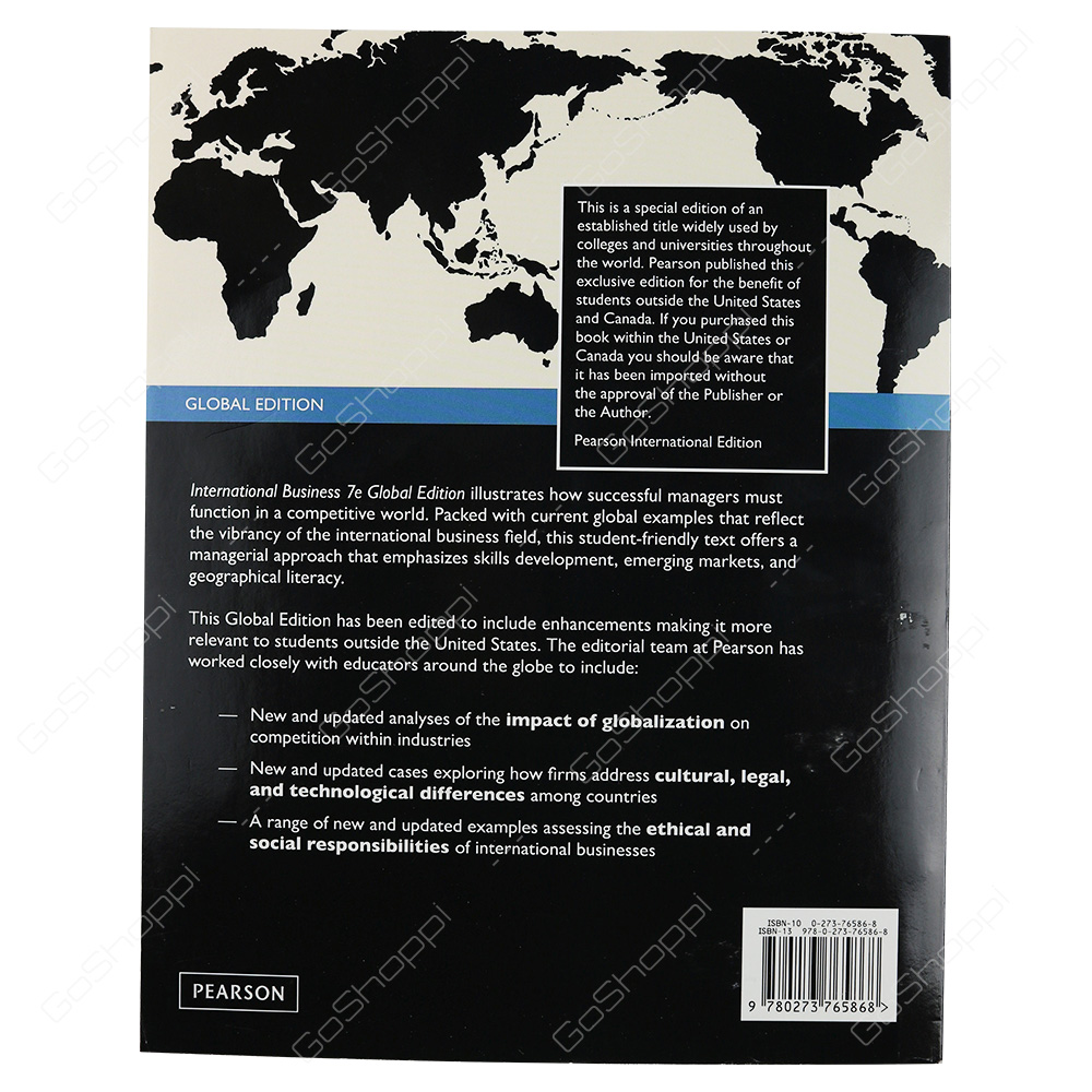 International Business 7th Edition By Ricky W. Griffin