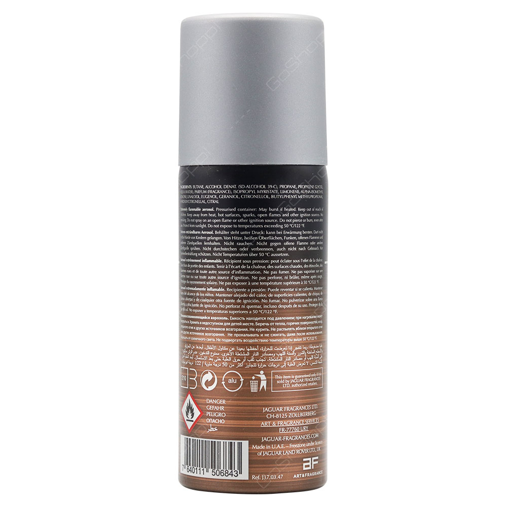 Jaguar Classic Amber Body Spray For Men 150ml
