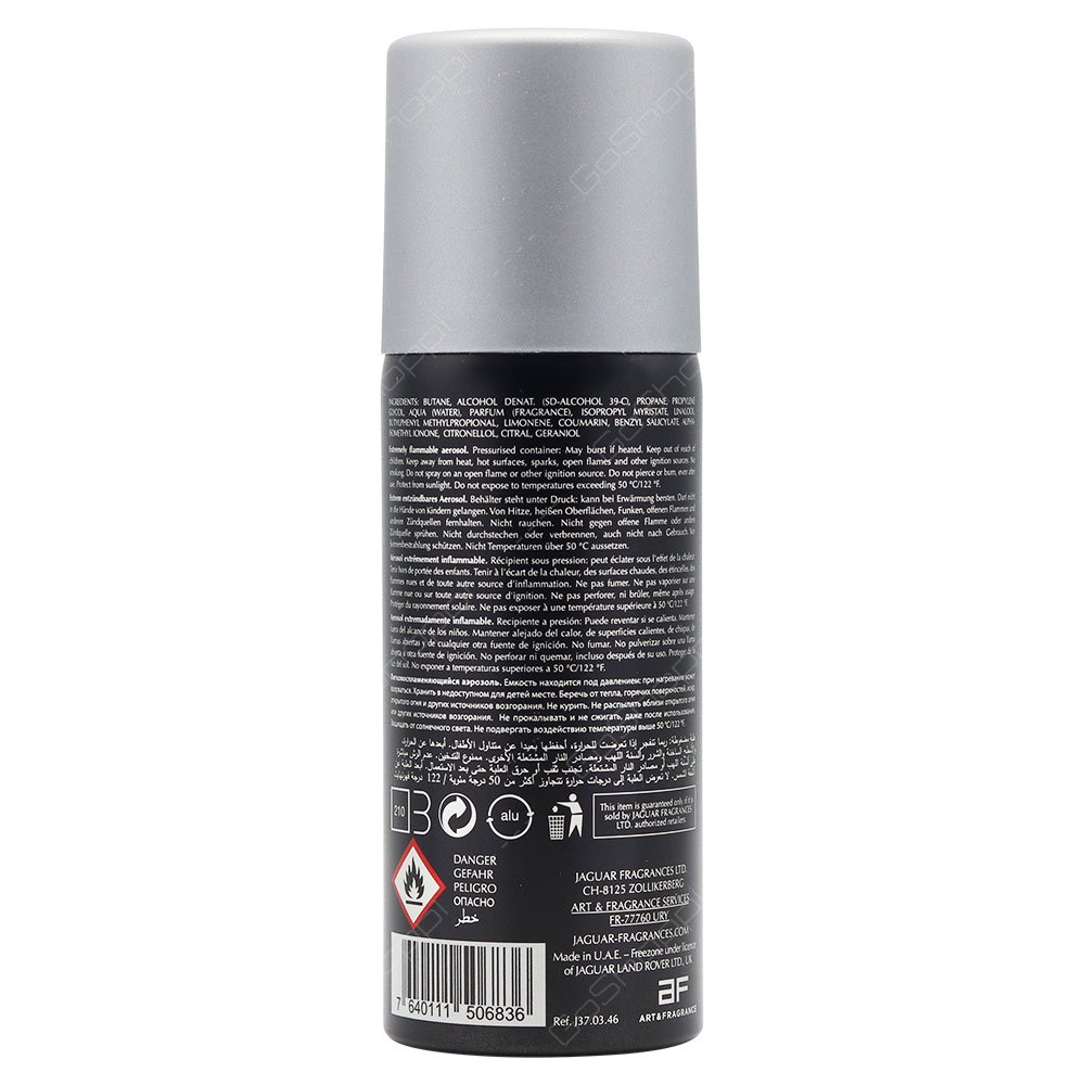 Jaguar Classic Black Body Spray For Men 150ml