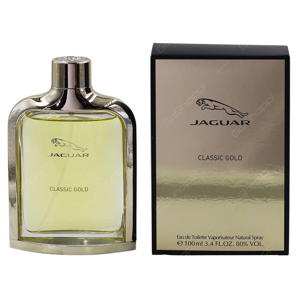Jaguar Classic Gold For Men Eau De Toilette 100ml