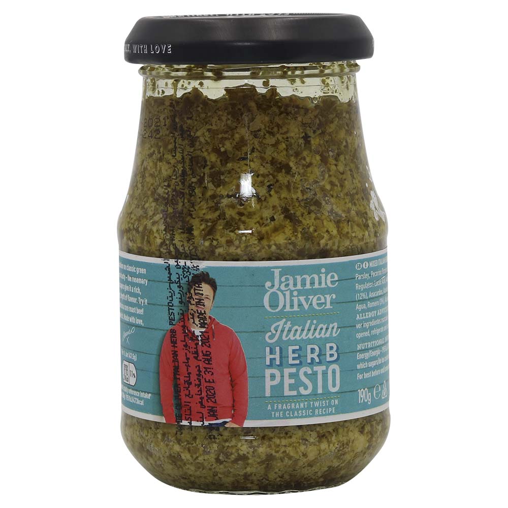 Jamie Oliver Italian Herb Pesto 190g