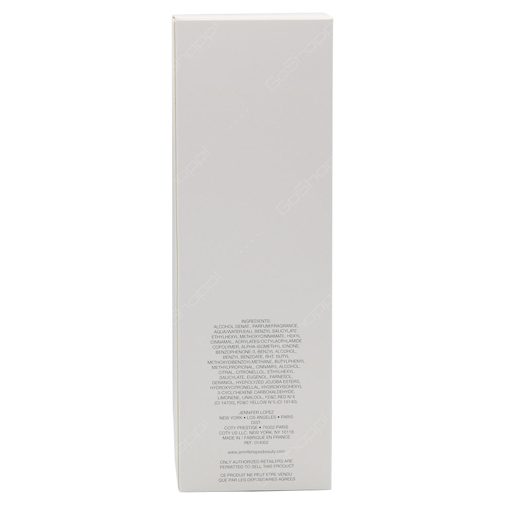 Jennifer Lopez Glow For Women Eau De Toilette 100ml